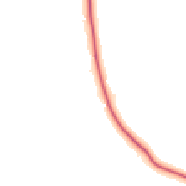 Daytime road noise heatmap for PL26 6DL