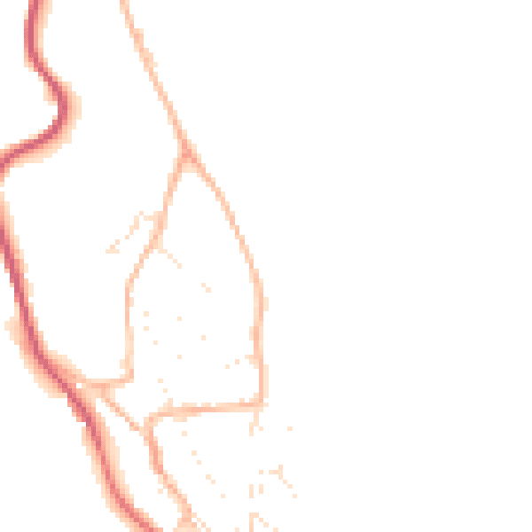 Daytime road noise heatmap for PL26 6DY