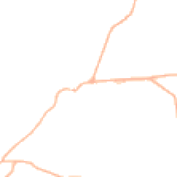 Daytime road noise heatmap for PL26 6EY