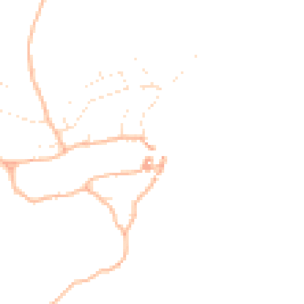 Daytime road noise heatmap for PL26 6JH