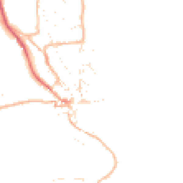 Daytime road noise heatmap for PL26 6QS