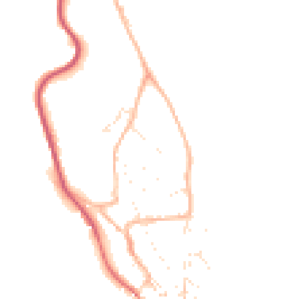 Daytime road noise heatmap for PL26 6TB