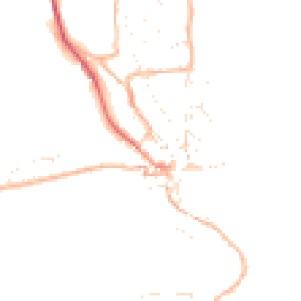 Daytime road noise heatmap for PL26 6UE