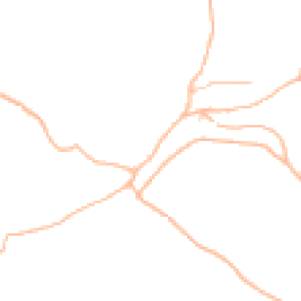 Daytime road noise heatmap for PL26 7LN