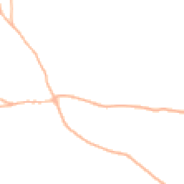 Daytime road noise heatmap for PL26 7LU