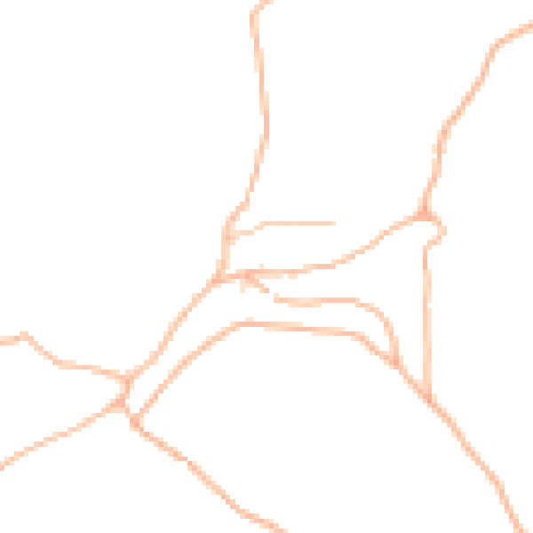 Daytime road noise heatmap for PL26 7LX