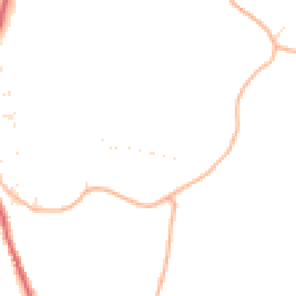 Daytime road noise heatmap for PL26 7NA