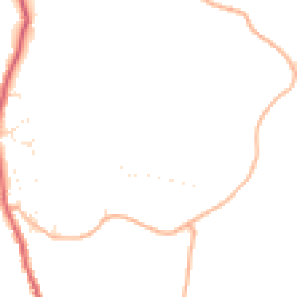 Daytime road noise heatmap for PL26 7RE