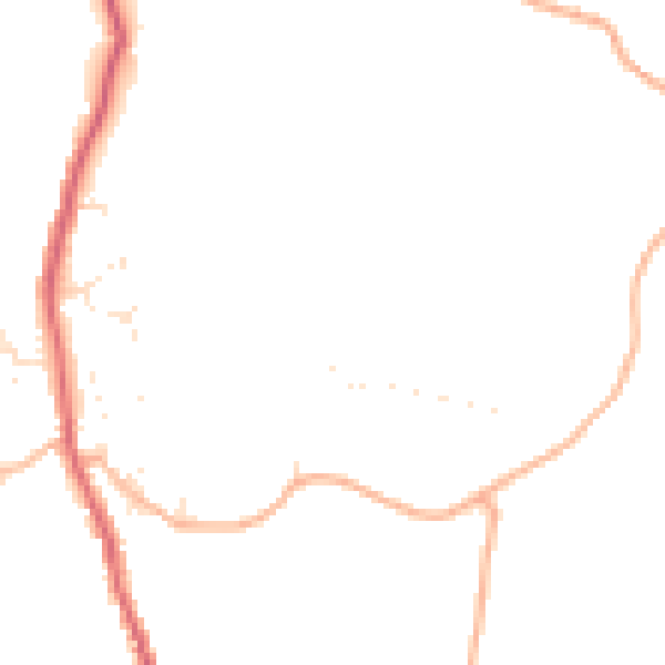 Daytime road noise heatmap for PL26 7RF
