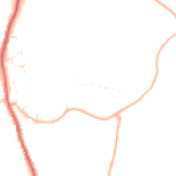 Daytime road noise heatmap for PL26 7SJ