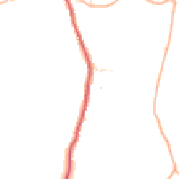 Daytime road noise heatmap for PL26 7TZ