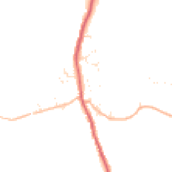 Daytime road noise heatmap for PL26 7UL