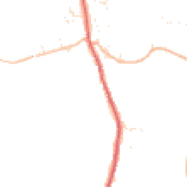 Daytime road noise heatmap for PL26 7UP