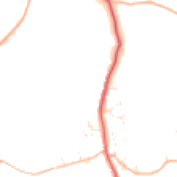 Daytime road noise heatmap for PL26 7UR