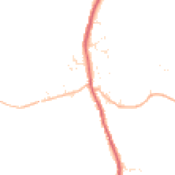 Daytime road noise heatmap for PL26 7US
