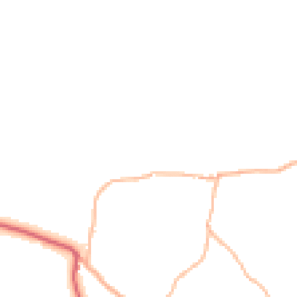 Daytime road noise heatmap for PL26 8DB