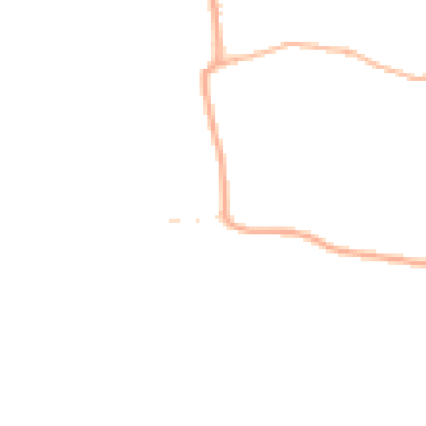 Daytime road noise heatmap for PL26 8EB