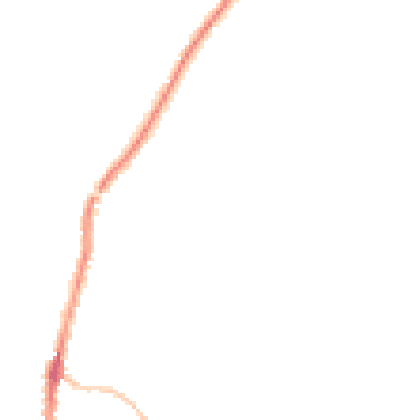 Night-time road noise heatmap for PL26 8QS