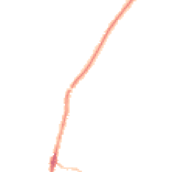 Night-time road noise heatmap for PL26 8SJ