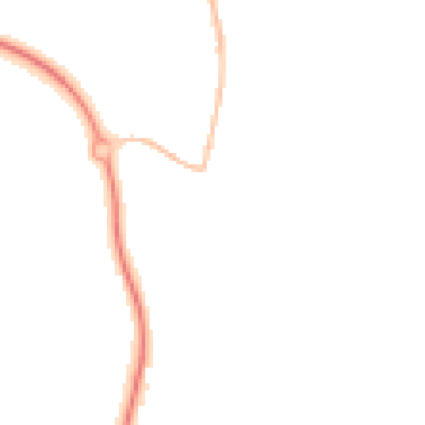 Night-time road noise heatmap for PL26 8WR
