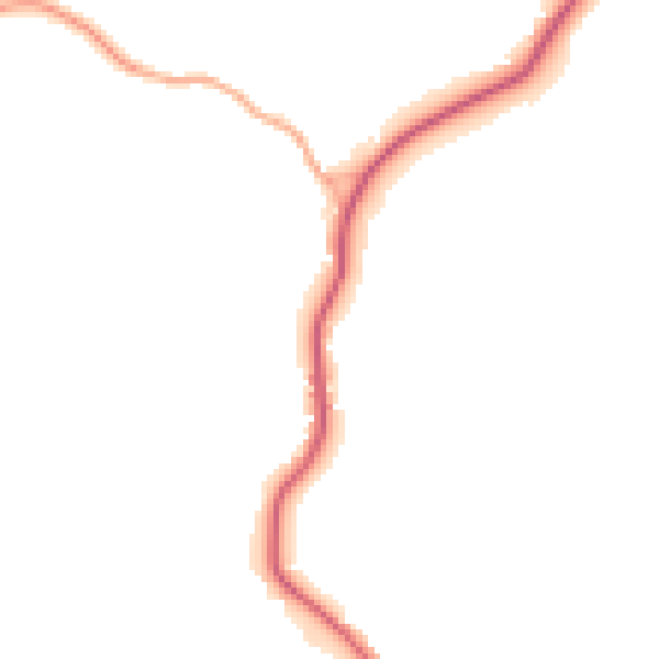 Daytime road noise heatmap for PL26 8XG