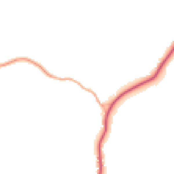 Daytime road noise heatmap for PL26 8XH