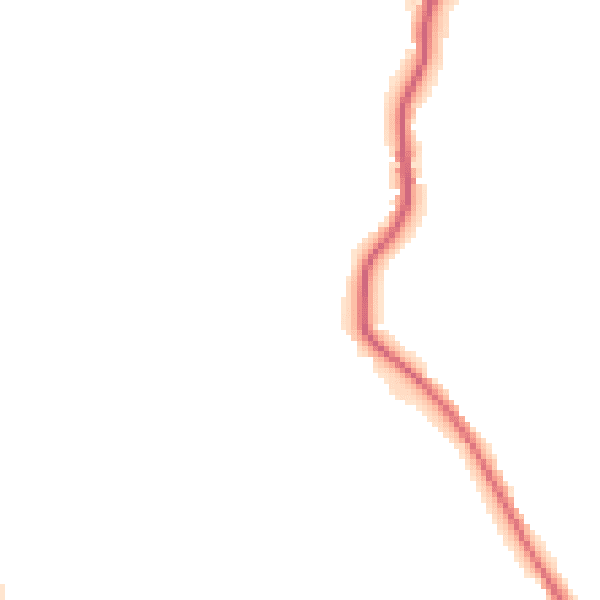 Daytime road noise heatmap for PL26 8XQ