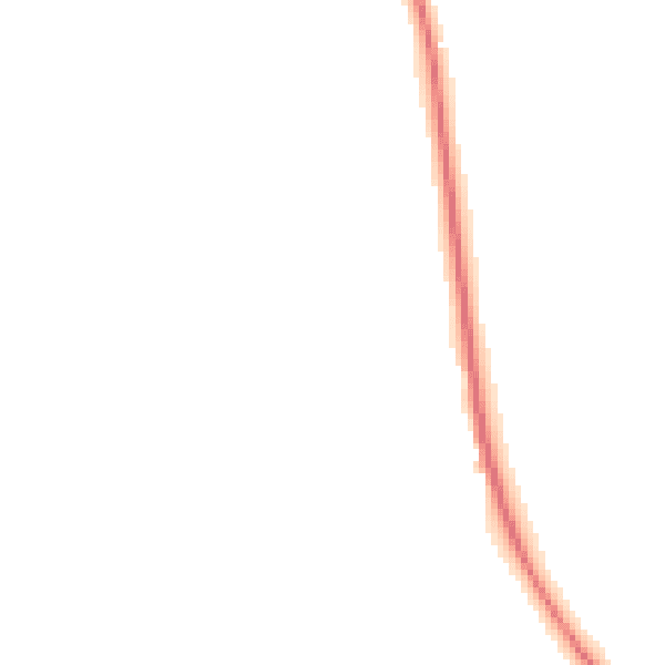 Night-time road noise heatmap for PL27 6AZ