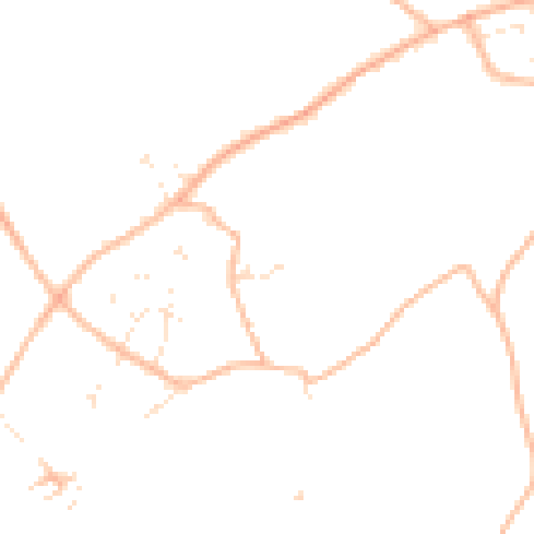 Daytime road noise heatmap for PL27 6BP