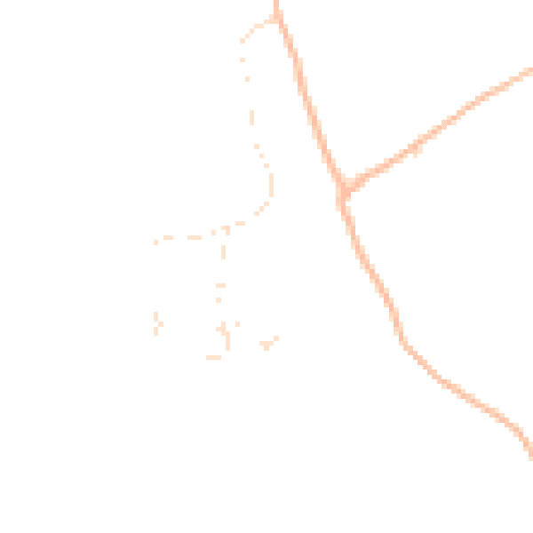Daytime road noise heatmap for PL27 6QT