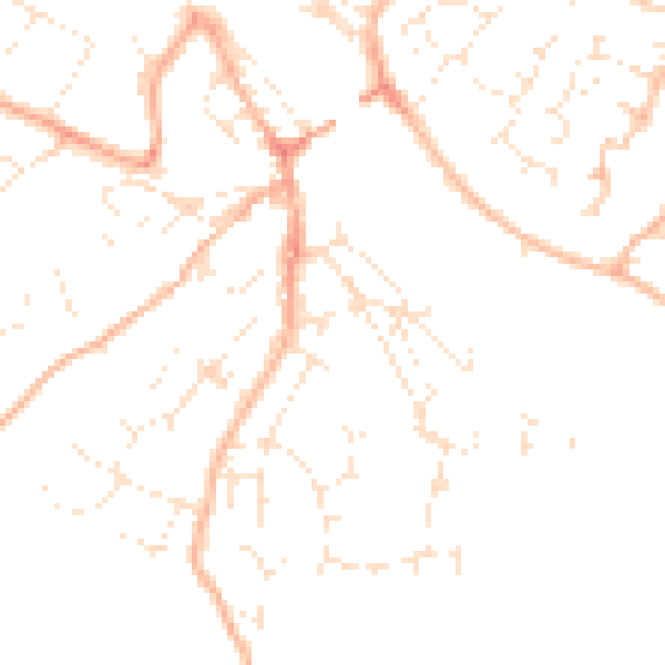 Daytime road noise heatmap for PL27 7FP
