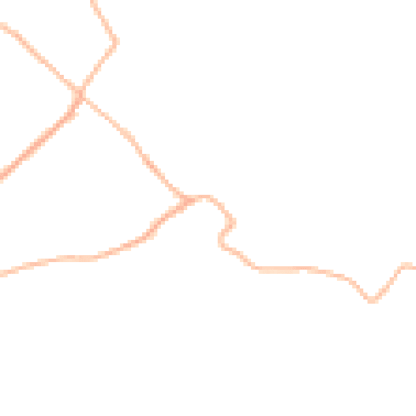 Daytime road noise heatmap for PL27 7LD