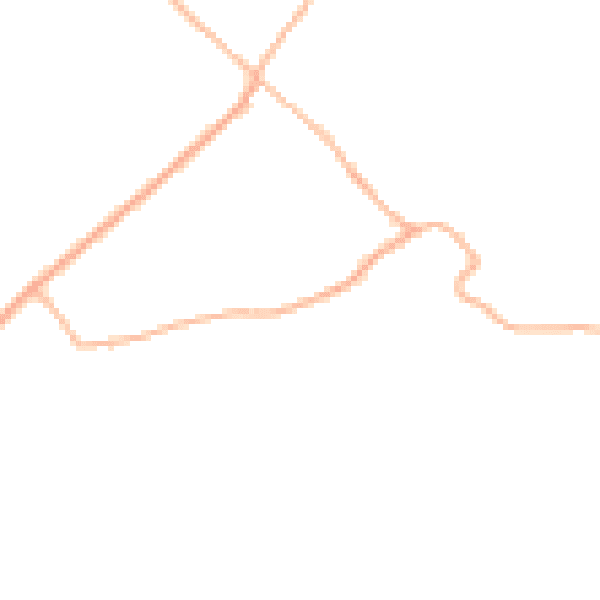 Daytime road noise heatmap for PL27 7LE