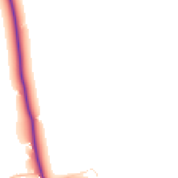 Daytime road noise heatmap for PL27 7SA