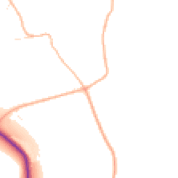 Daytime road noise heatmap for PL30 3AG