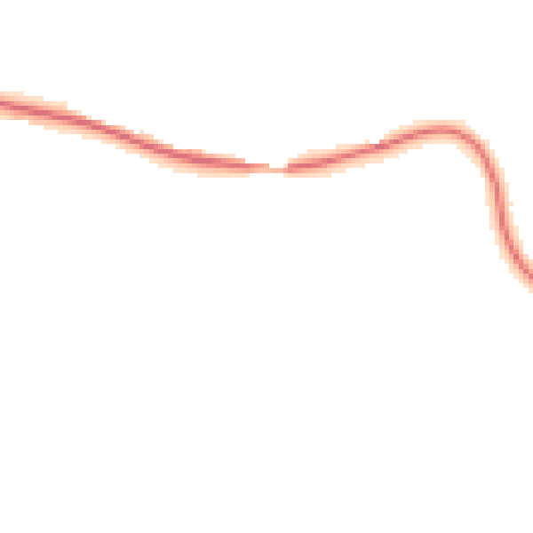 Night-time road noise heatmap for PL30 3AQ