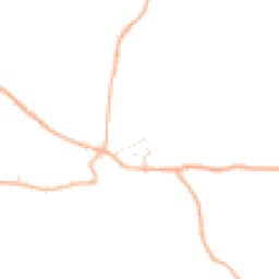 Daytime road noise heatmap for PL30 3BE