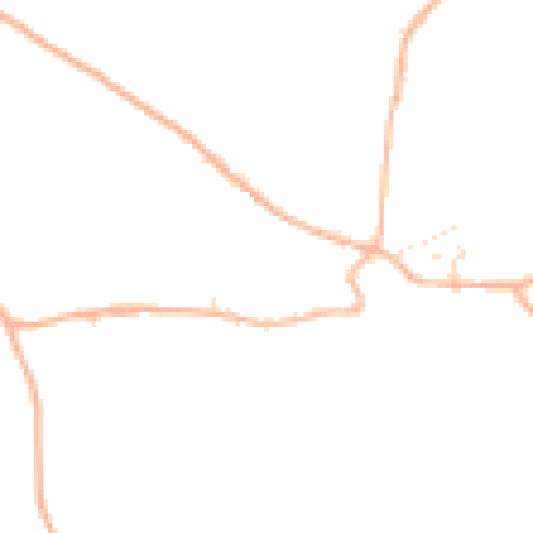 Daytime road noise heatmap for PL30 3BJ