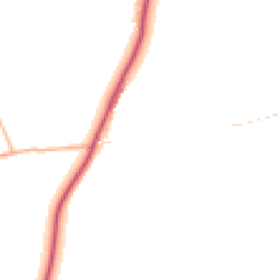 Daytime road noise heatmap for PL30 3DA