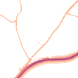 Daytime road noise heatmap for PL30 3DH