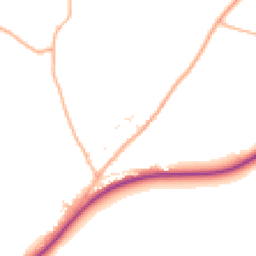 Daytime road noise heatmap for PL30 3DZ