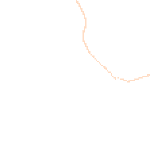 Night-time road noise heatmap for PL30 3FB