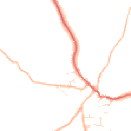 Daytime road noise heatmap for PL30 3FF
