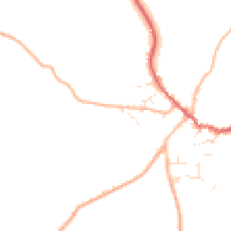 Daytime road noise heatmap for PL30 3FG