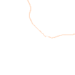 Night-time road noise heatmap for PL30 3JU
