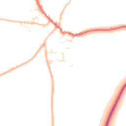 Daytime road noise heatmap for PL30 3LF