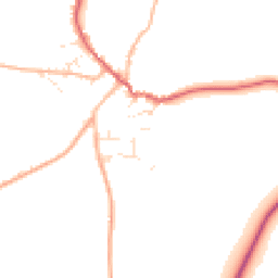 Daytime road noise heatmap for PL30 3LQ