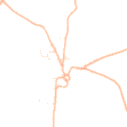 Daytime road noise heatmap for PL30 3NE