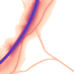 Daytime road noise heatmap for PL30 4AB
