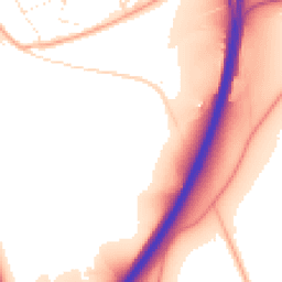 Daytime road noise heatmap for PL30 4AG